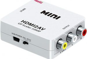 HDMI to RCA Converter – Includes USB Charging Cable