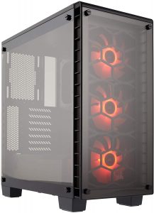 CORSAIR Crystal Mid-tower Computer Case