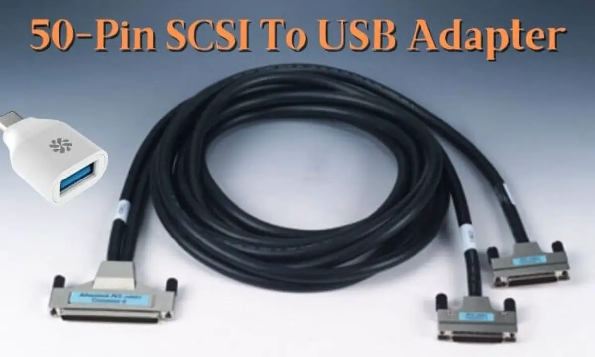 FedEx DHL  USB-SCSI imported usb to scsi 50-pin SCSI cable usb transfer 